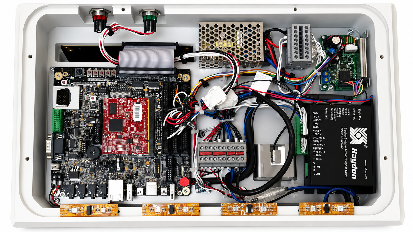 Gearbox Demonstrator under the hood
